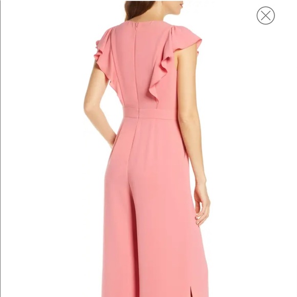 Ruffled Sleeve Jumpsuit - Picture 2 of 8